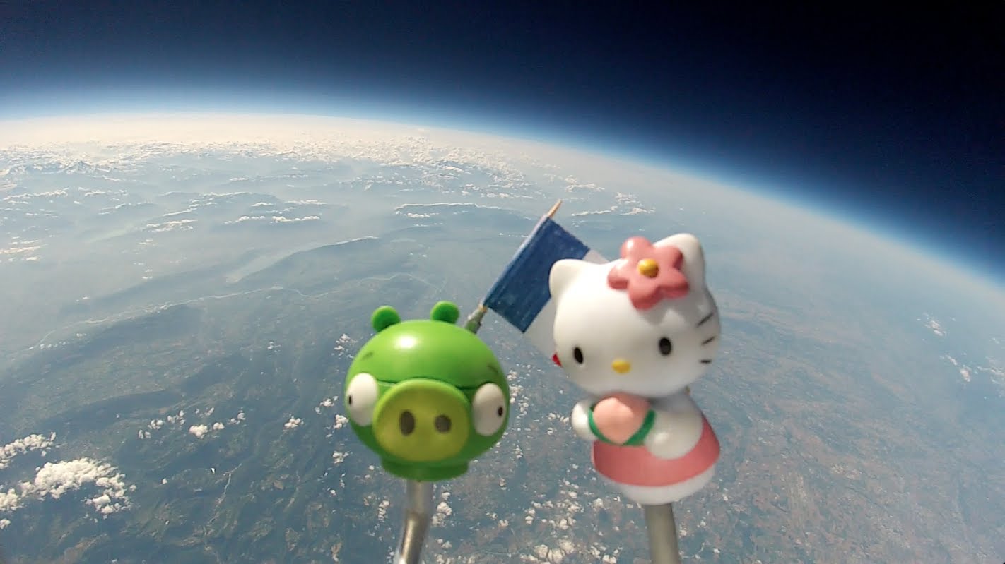 Space balloon hot sale toy