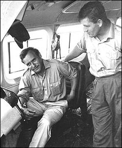 Graham Clarke, captain of the Amazon Hovercraft expedition