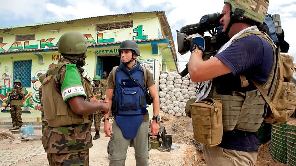 Simon Reeve in Mogadishu, Somalia