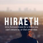 Hiraeth travel word vocabulary longing for a home 2
