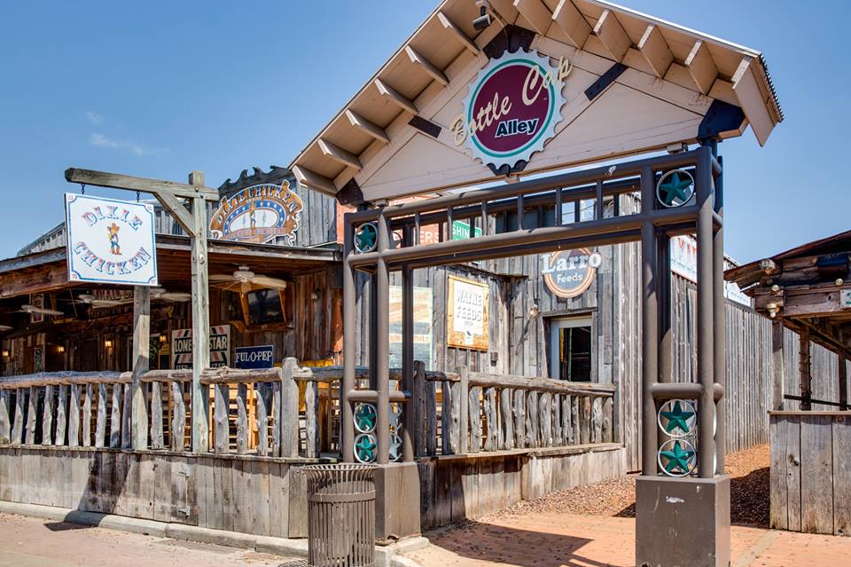 Bottle Cap Alley drinking beer with a capped purpose Kickass Trips